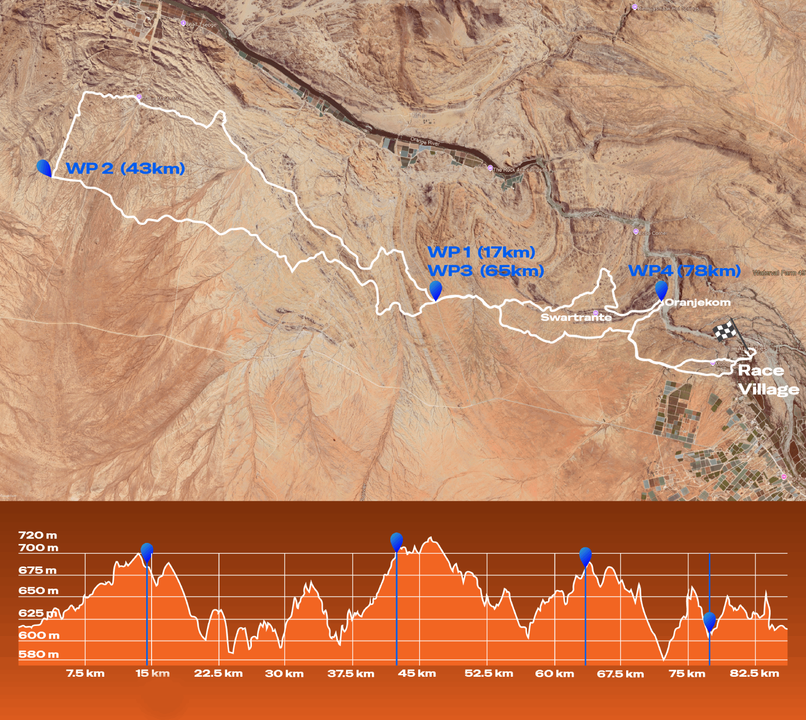 Stage two of the Northern Cape's premier MTB Stage Race at Augrabies Falls National Park